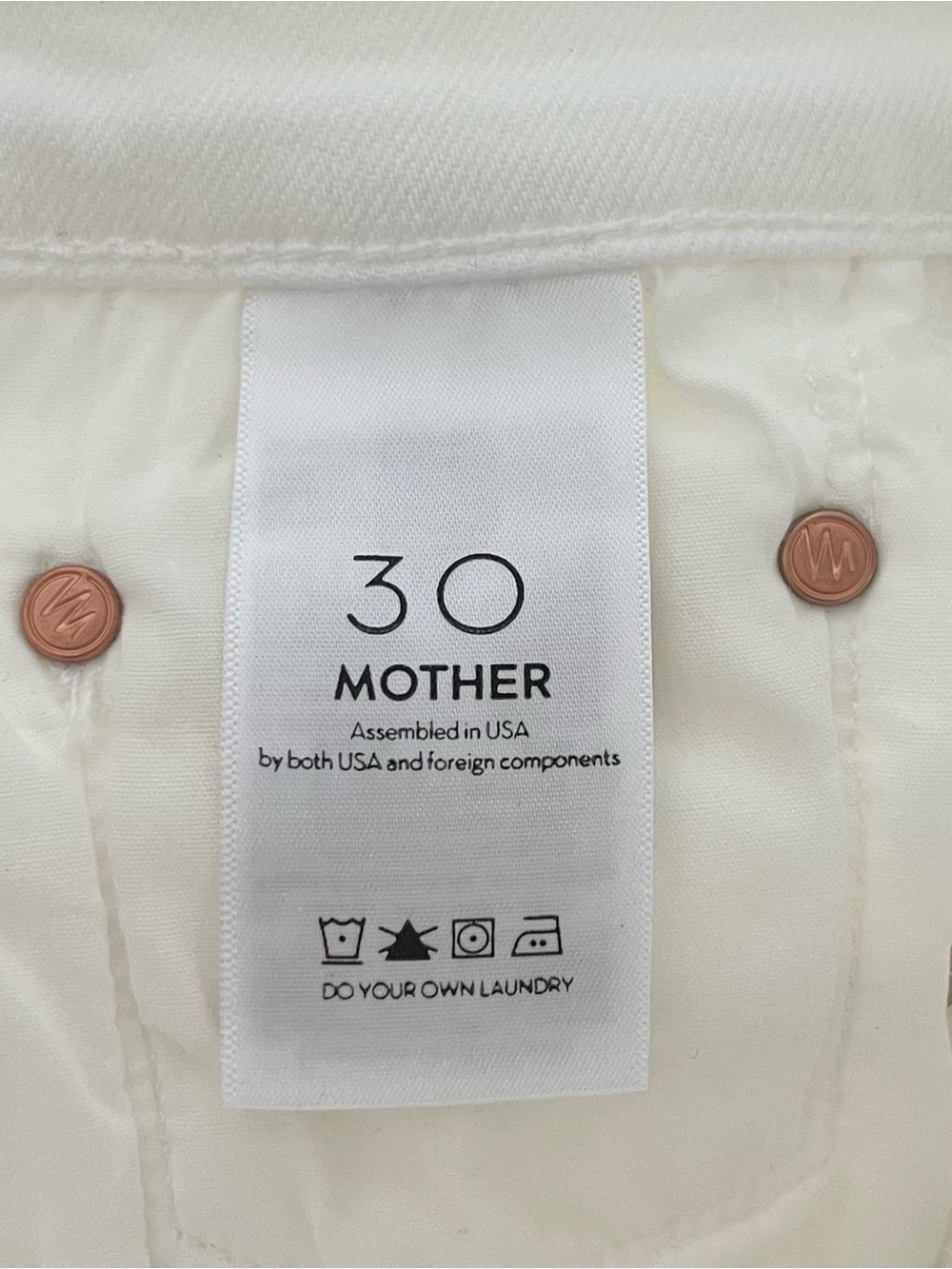 MOTHER Insider Crop Step Fray in Fairest of Them All Size 30 New with tags. - Picture 10 of 12